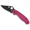 Spyderco Reveal 14, Para 3 Pink Lightweight Black Blade Living Beyond Breast Cancer, Plain Edge SPY-C223PPNBK - alternate 3